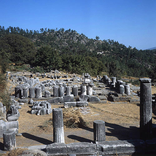 Temple of Zeus, fourth century BC, Labraynda, Turkey