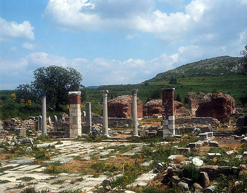 Church of the Virgin Mary, fourth century, Third Oecumenical Council was held here, 431 AD, Ephesus, Turkey