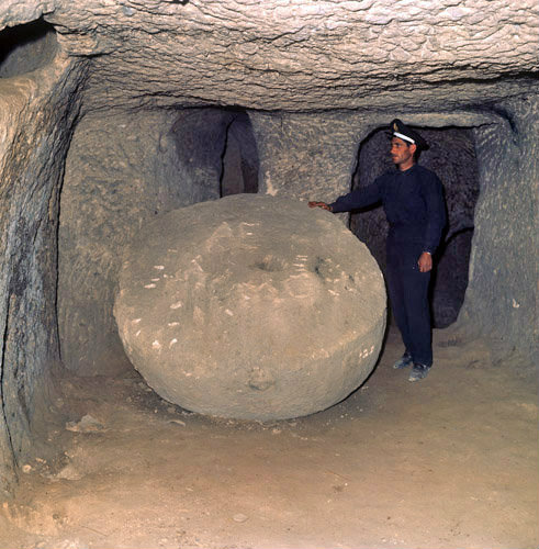 Underground city of Kaymakli, dating from 6th century, Cappadocia, Turkey