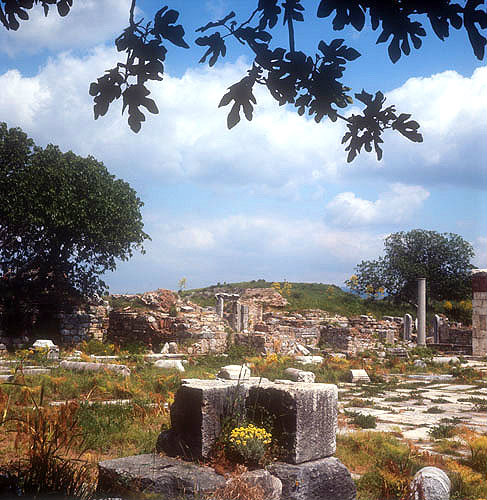 Church of Virgin Mary, fourth century, Third Oecumenical Council was held here in 431 AD, Ephesus, Turkey