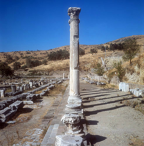 Asclepeion, Hellenistic and Roman medical centre Pergamum, Turkey