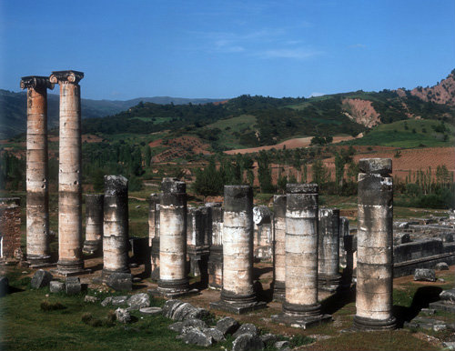Turkey, Sardis, Temple of Artemis