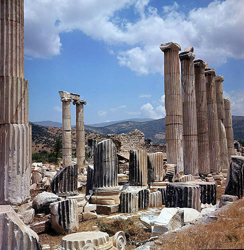 Temple of Aphrodite, Aphrodisias, ancient region of Phrygia, Turkey