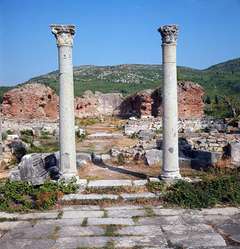 Church of Virgin Mary, Third Ecumenical Council was held here in 431 AD, Ephesus, Turkey
