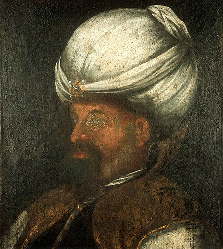 Sultan Murad I, 1362-1389, portrait in the Topkapi Palace Museum, Istanbul, Turkey