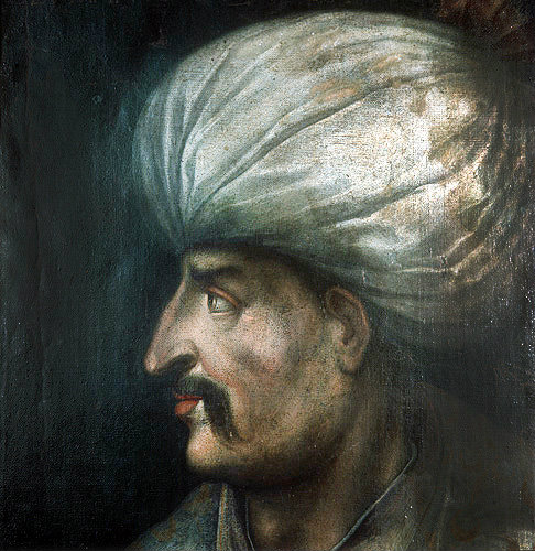 Sultan Suleyman I,1520-1566, portrait in the Topkapi Palace Museum, Istanbul, Turkey