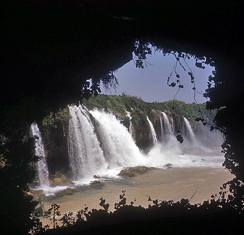 Waterfall, Duden, near Antalya, ancient Attalia, in Pamphylia, south coast, Turkey