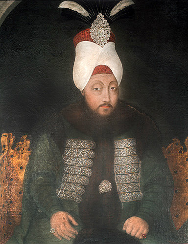 Sultan Mustafa III, 1757-1774, portrait in the Topkapi Palace Museum, Istanbul, Turkey