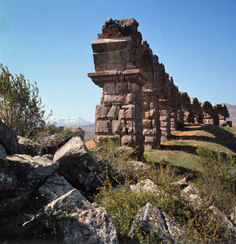 Turkey Antioch in Pisidia,  Roman aqueduct