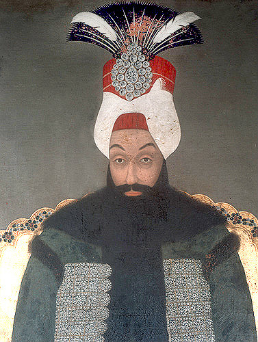 Sultan Abdulhamid I, 1774-1789, portrait in the Topkapi Palace Museum, Istanbul, Turkey