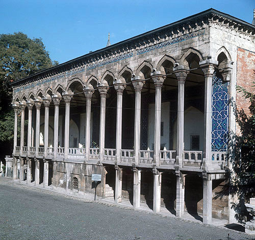 Chinli Kiosk, in Topkapi palace complex, constructed 1472, Ottoman period, Istanbul, Turkey