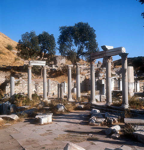 Corner of the Agora, Ephesus, Turkey