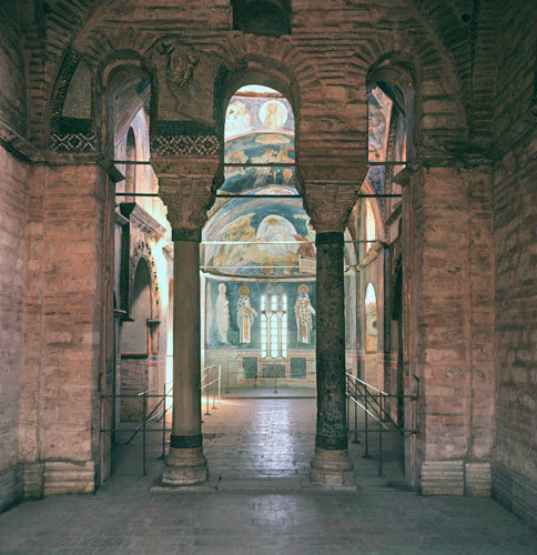 Turkey Istanbul, Kariye Camii murals in the Parecclesion from 1320AD