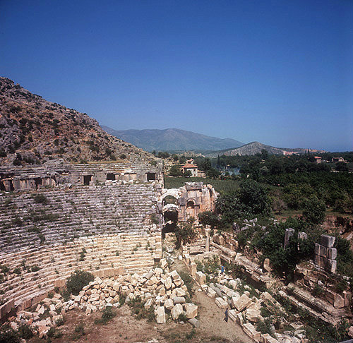 Turkey, Myra,  Roman Theatre