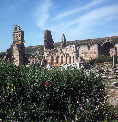Inner city gate, Hellenistic, Perge, Pamphilia, Turkey