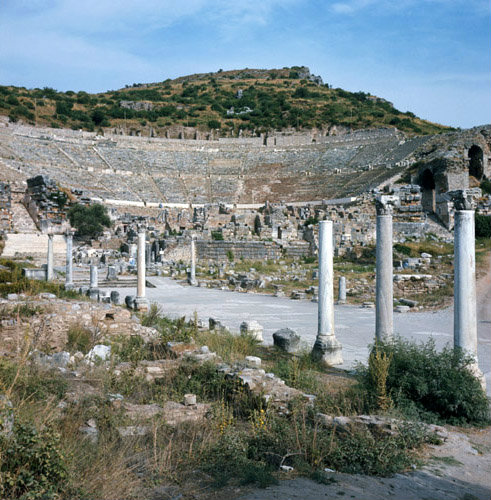 Turkey Ephesus the Theatre and Arcadian Way  beyond