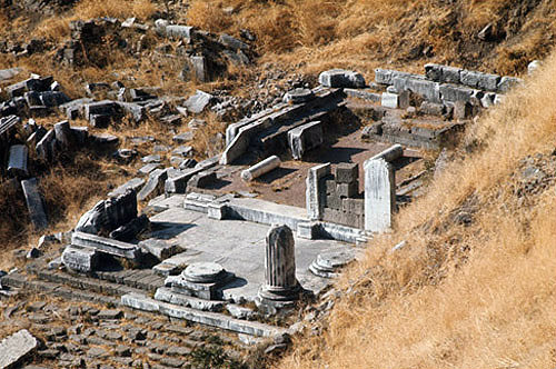 Temple of Dionysus, second century BC, Pergamum, Turkey