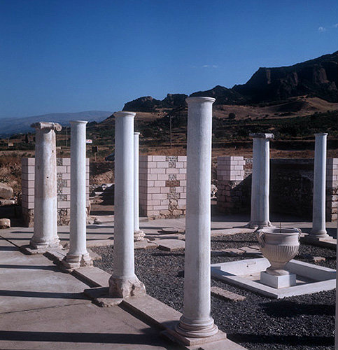 Turkey, Sardis (Ancient Lydia) restored synagogue