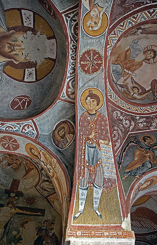 Prophet Daniel, eleventh century, Elmali Kilisesi (Apple Church), Goreme, Cappadocia, Turkey