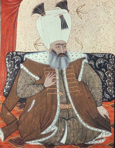 Sultan Suleyman the Magnificent 1520-66, MS 3109, Topkapi Palace Museum, Istanbul, Turkey