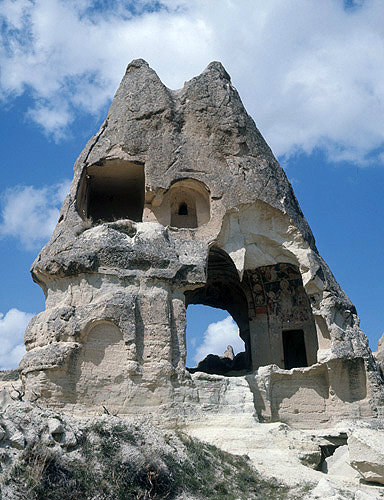 Turkey, Cappadocia,  Ninnazan el Nazar Kilise, 10th century