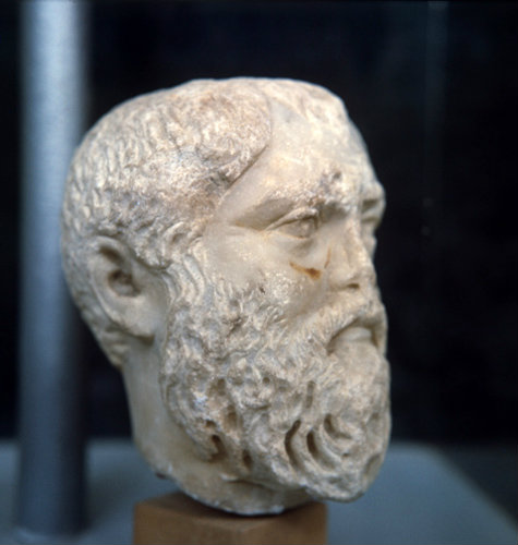 Turkey Ephesus bust of  Plato