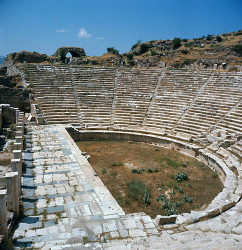 Turkey, Aphrodisias, the theatre
