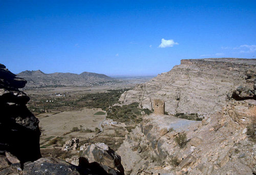 Wadi Dahr, north Yemen