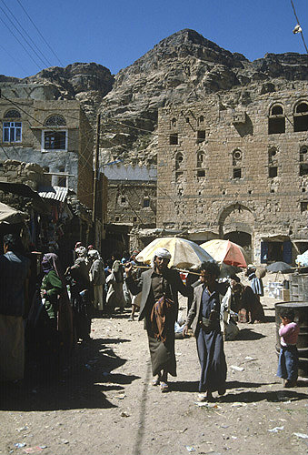 Friday market, Shibam, Yemen