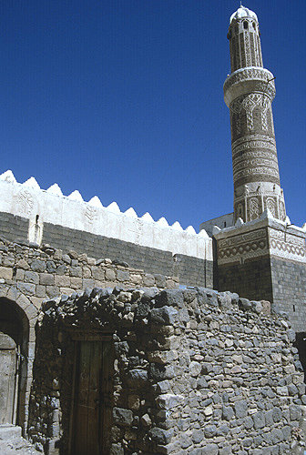 Mosque, Shibam, Yemen