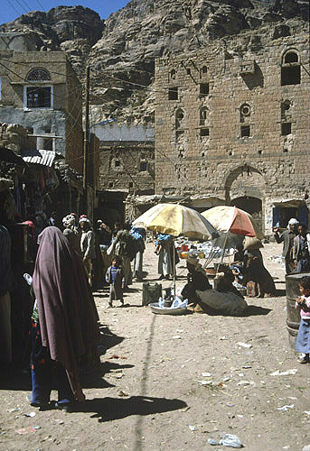 Friday market, Shibam, Yemen