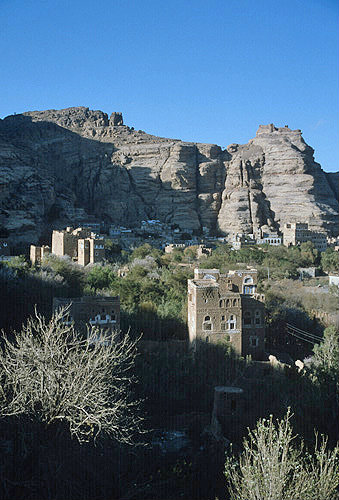 Wadi Dahr, north Yemen