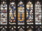 Virgin Mary, 1501-02, north transept, Great Malvern Priory, Malvern, Worcestershire, England