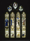Callawy window, sixteenth century, Church of St Neot, Cornwall, England