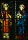 Saints Patrick and Winifred, by J.Henry Dearle, William Morris School, 1926, St Mary
