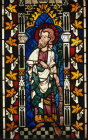 Isaiah one of the 12 Prophets from the east window Exeter Cathedral 14th century
