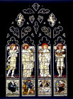 Vynes memorial window, Edward Burne-Jones, nineteenth century, Christchurch Cathedral, Oxford, England