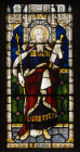 Habakkuk, a prophet, 19th century stained glass, St Edmundsbury Cathedral, Bury St Edmunds, Suffolk, England, Great Britain