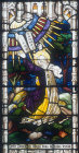 Moses receiving the tablets, window 25, twentieth century, St Edmundsbury Cathedral, Bury St Edmunds, Suffolk, England