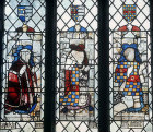 Sir Ralph Joscelin, Elizabeth Barley widow of Sir Ralph, wife of Sir Clifford, fifteenth century, Church of the Holy Trinity, Long Melford, Suffolk