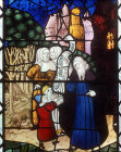 Elisha and the mocking children, fifteenth century, Lady Chapel, Exeter Cathedral, Devon, England