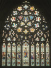 Great West window, twentieth century, by Reginald Bell and Michael Farrar-Bell, Exeter Cathedral, Devon, England