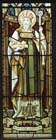 St Hilary, 19th century stained glass, Church of St Hilary, St Hilary, Cornwall, England, Great Britain