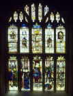 Judgement of David, window 14, circa 1500, Church of St Mary, Fairford, Gloucestershire, England