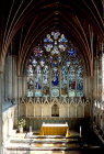 East window, Lady Chapel, twentieth century, Marion Grant, Exeter Cathedral, Devon, England