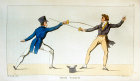 Modern Art of Fencing, by le Sieur Guzman Rolando, London, 1822, high tierce
