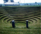 Gwennap Pit, John Wesley preached here, near Redruth, Cornwall, England