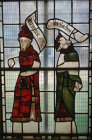 Habakkuk and  Malachi  prophets  Sherborne Abbey Dorset 15th century