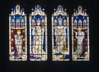 Royal family, Sir Ninian Cooper, 1954, Canterbury Cathedral, Kent, England