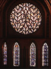Rose window known as the Bishop